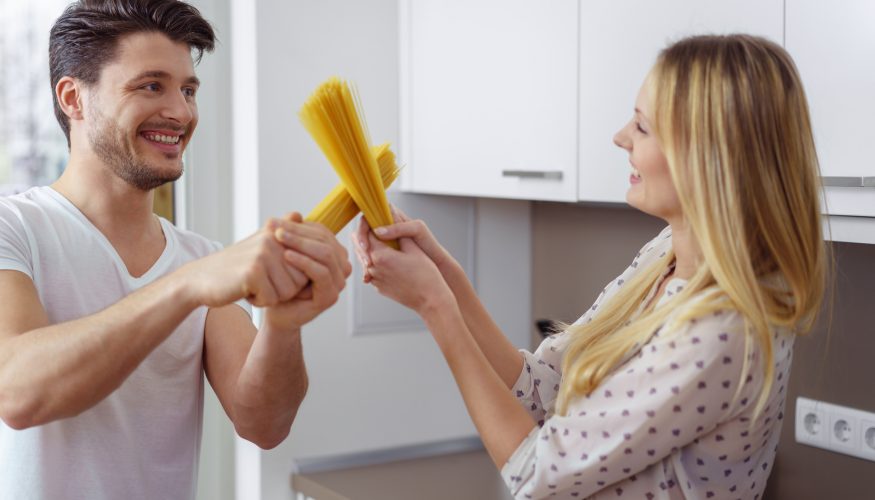 pasta-muskeln Bekommt man von Pasta Muskeln?