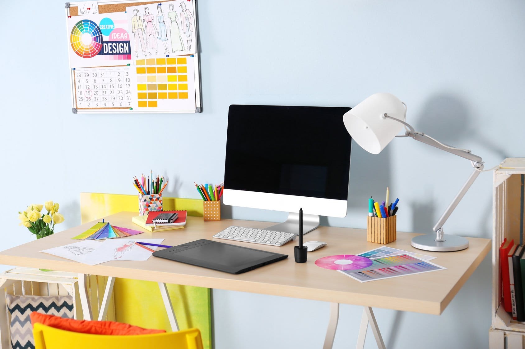 Arbeitszimmer einrichten – So fördern Sie Ihre Kreativität