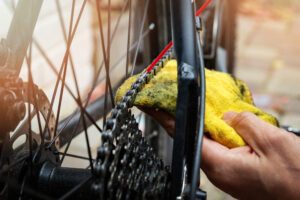 Fahrradkette entrosten pflege