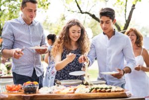 gartenparty-buffet