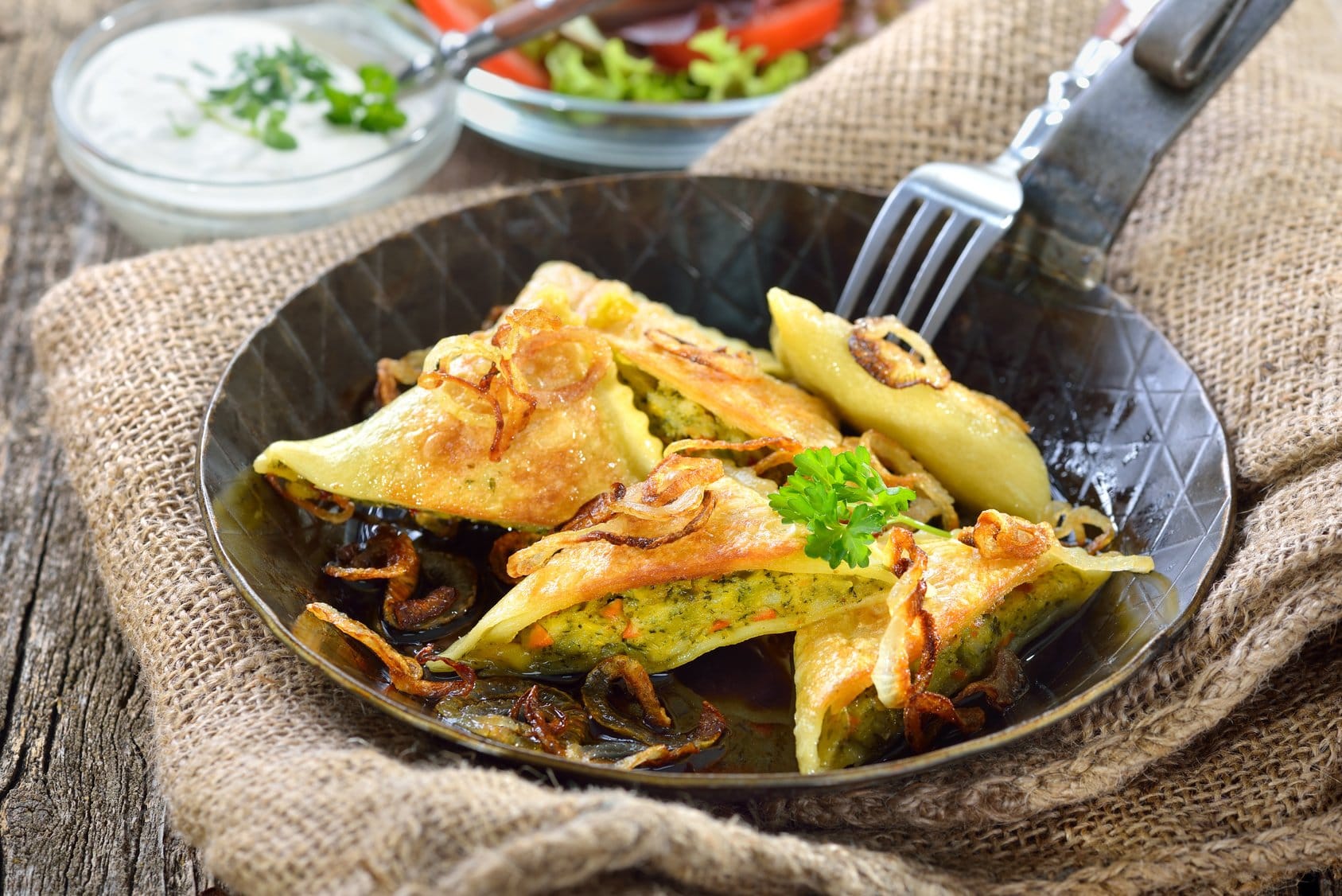 Geschmolzene Maultaschen - Haushaltstipps.net