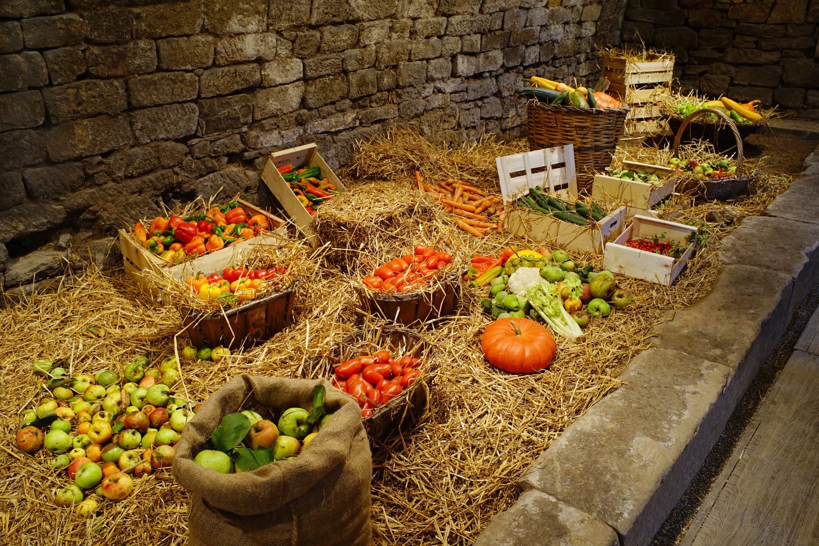 Welches Obst und Gemüse besser nicht zusammen lagern?